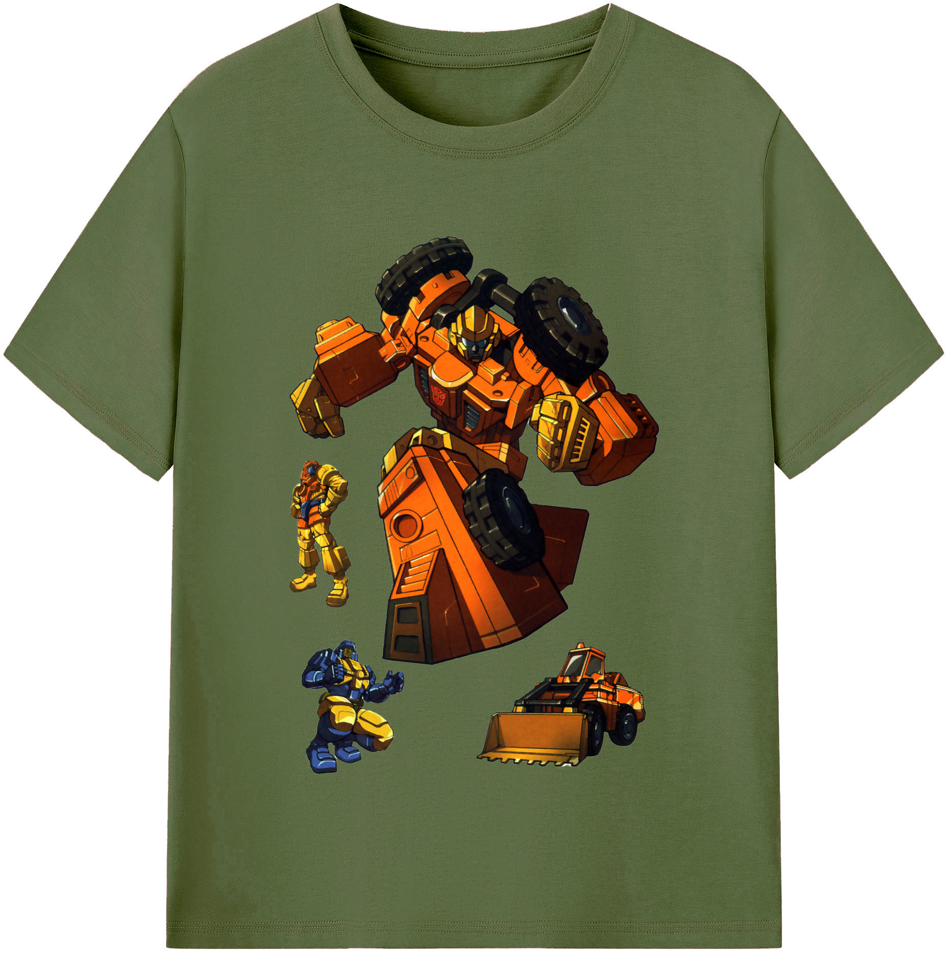 （画像用）  綿100％半袖Tシャツ（フロントプリント）